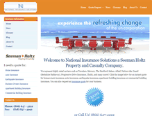 Tablet Screenshot of nationalinsurancesolutions.com